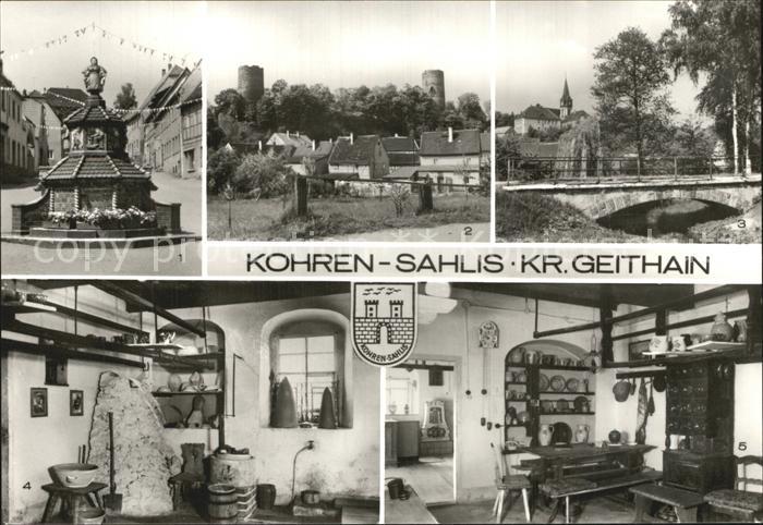 Kohren-Sahlis Toepfermuseum Toepferbrunnen Anlagen