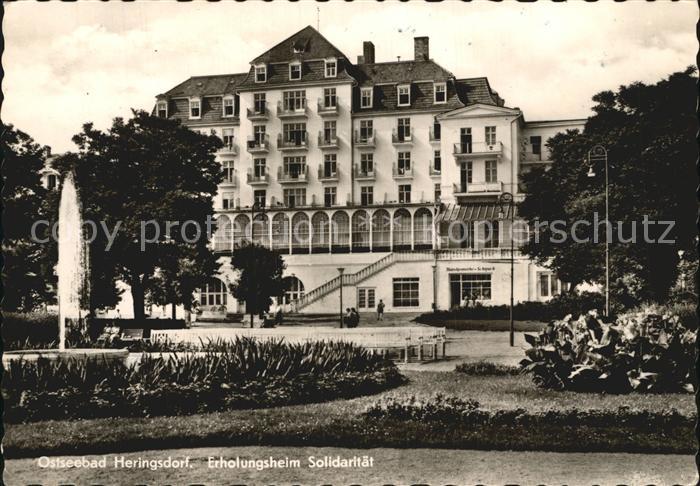 Heringsdorf Ostseebad Usedom Erholungsheim Solidaritaet