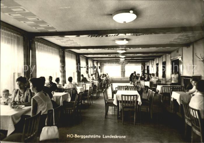 Goerlitz Sachsen HO Berggaststaette Landeskrone