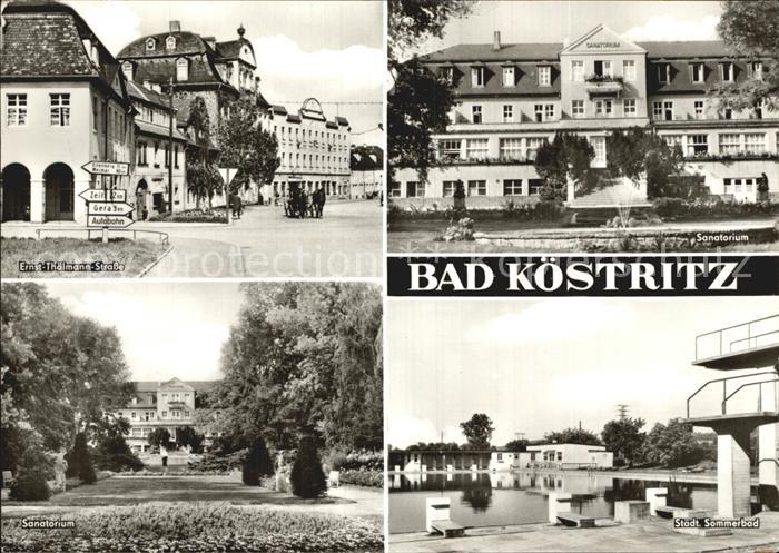 Bad Koestritz Sanatorium Ernst Thaelmann Strasse