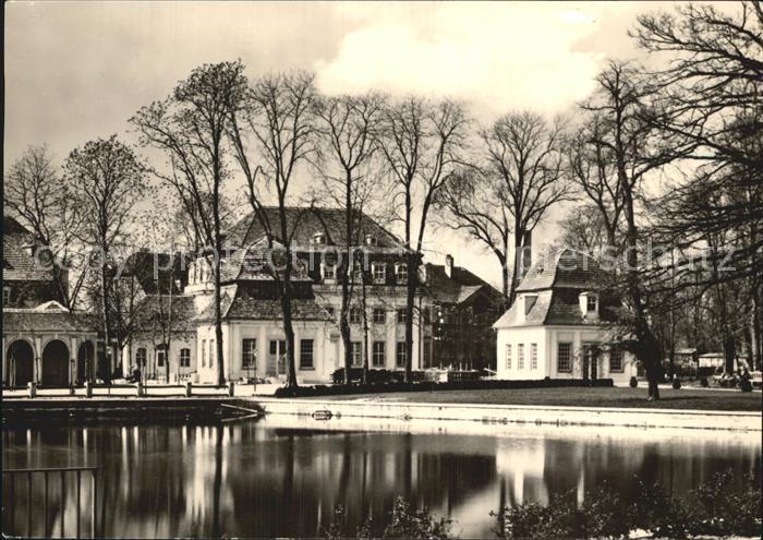 Bad Lauchstaedt Kuranlagen Goethe Theater Parkteich