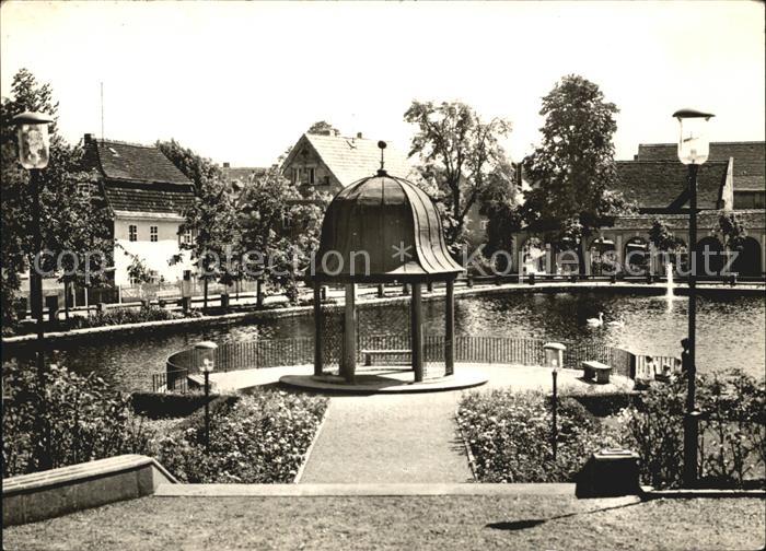 Bad Lauchstaedt Christiane Denkmal Kuranlagen