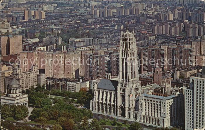 New York City Fliegeraufnahme Riverside Church and Grants Tomb