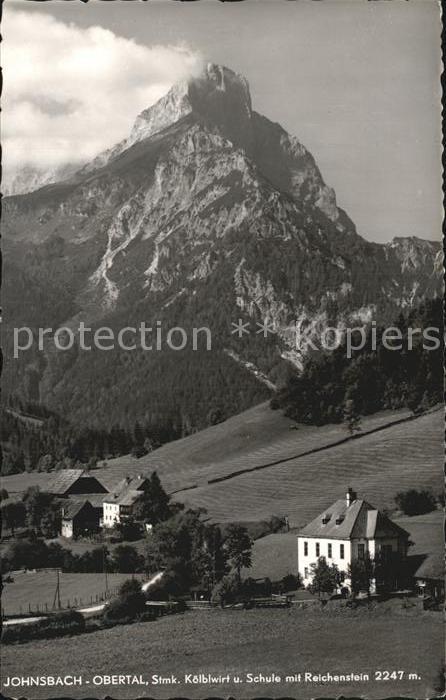 Johnsdorf-Brunn Obertal Koelblwirt mit Reichenstein