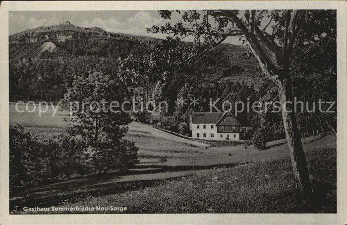 Waltersdorf Zittau Gasthaus Neu-Sorge