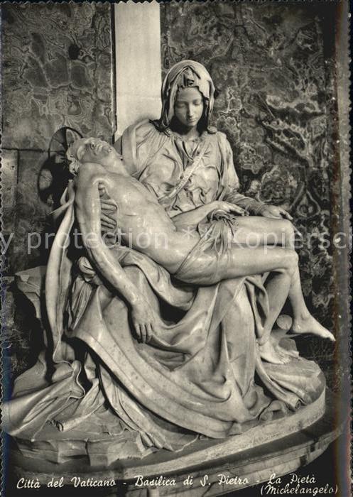 Roma Rom Citta del Vaticano Basilica di S. Pietro La Pieta Michelangelo