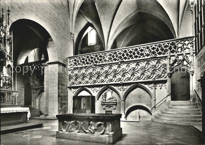 Augsburg Dom Schranken des Westchores