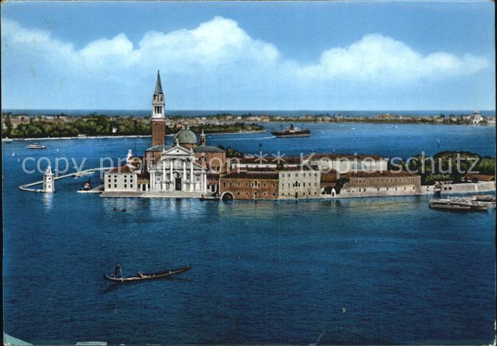 Venezia Venedig Fliegeraufnahme Isola S. Giorgio Maggiore