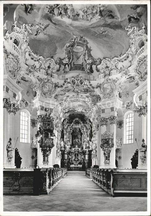 Wies Allgaeu Kirche innen