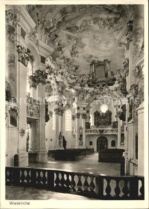 Wies Allgaeu Kirche innen