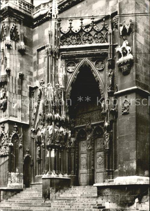 REGENSBURG Bayern Dom St. Peter Hauptportal