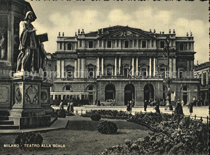 Milano Teatro alla Scala Strassenbahn