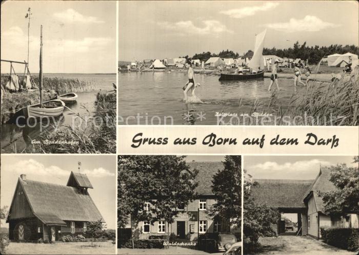 Born Darss Camping am Bodden Waldschenke Hafen