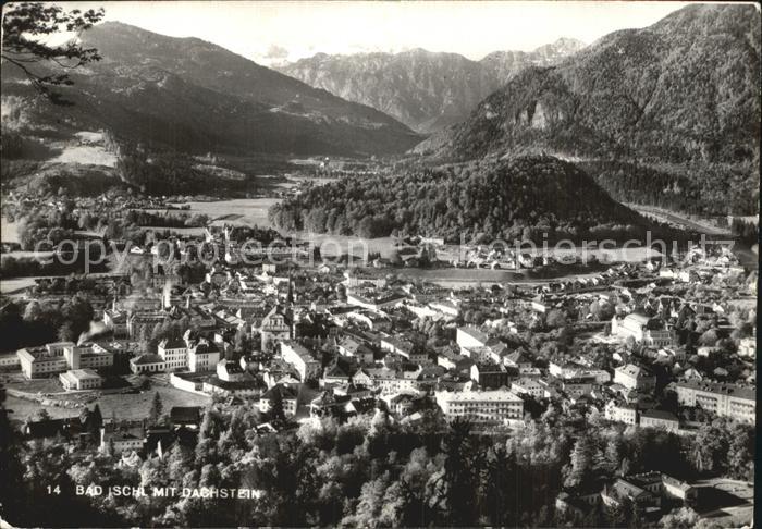 Bad Ischl Salzkammergut Fliegeraufnahme