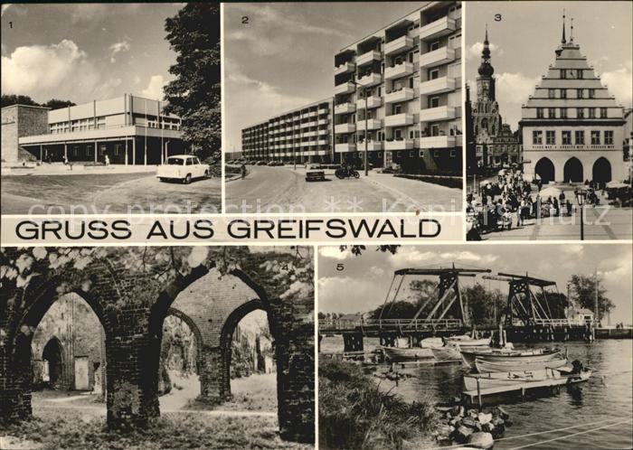 Greifswald Mecklenburg Vorpommern Restaurant Boddenhus Dubnaring Klosterruine El