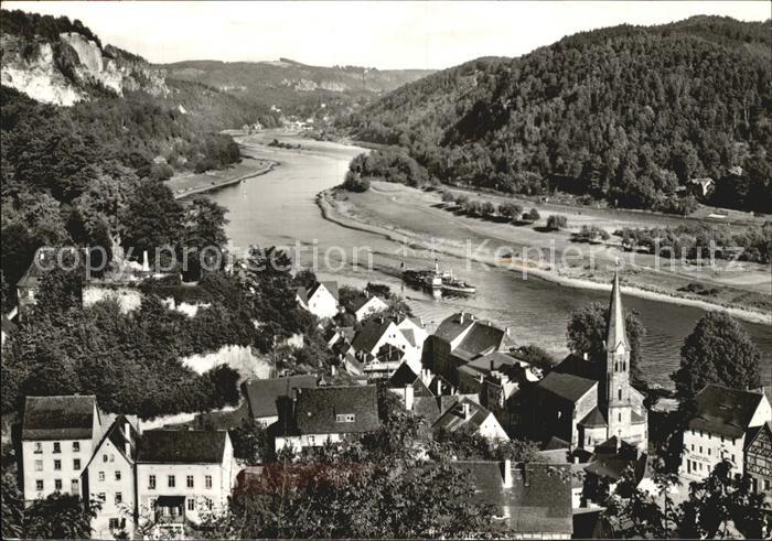 Wehlen Sachsen Fliegeraufnahme