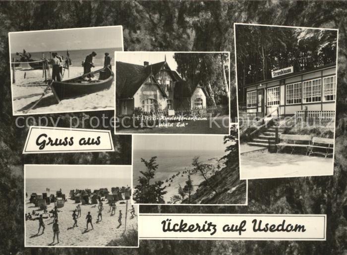 ueckeritz Usedom Strand Kinderferienlage