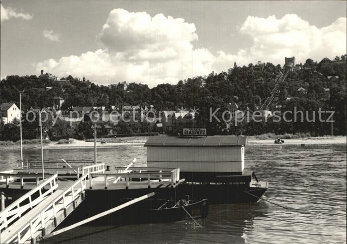 DRESDEN Elbe Anlegestelle Landwitzhoehe Weisser Hirsch