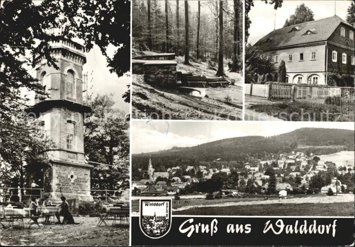 Walddorf Sachsen Turm auf dem Kottmar Spreequelle