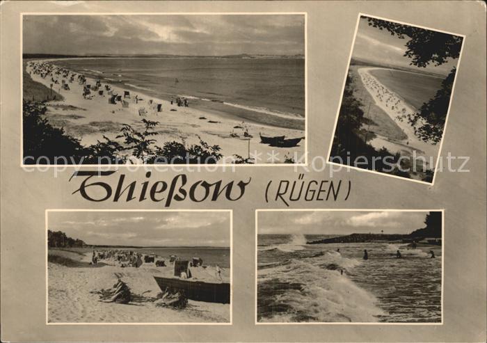Thiessow Ostseebad Ruegen STrand