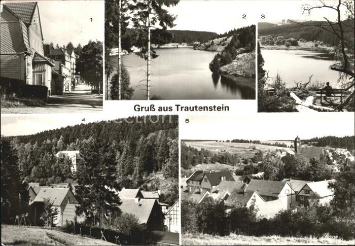 Trautenstein Harz Muehlenstrasse Vorbecken Rappbode Trageburg