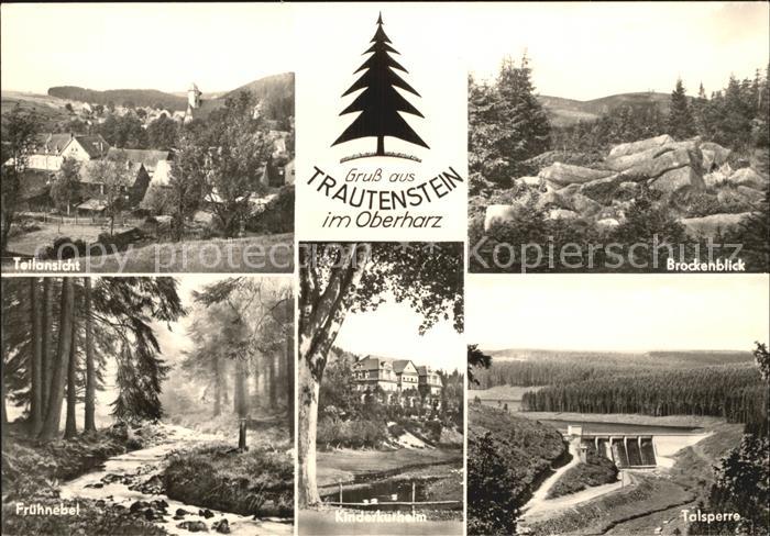 Trautenstein Harz Talsperre Kinderkurheim Brockenblick