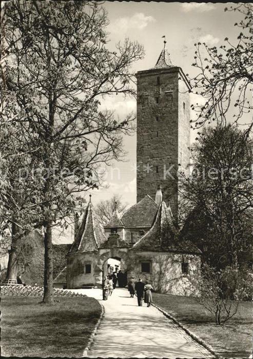 Rothenburg Tauber Burgtor