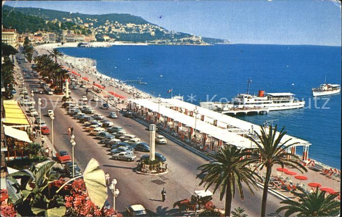 Nice Alpes Maritimes Promenade des Anglais et le Mont Baron