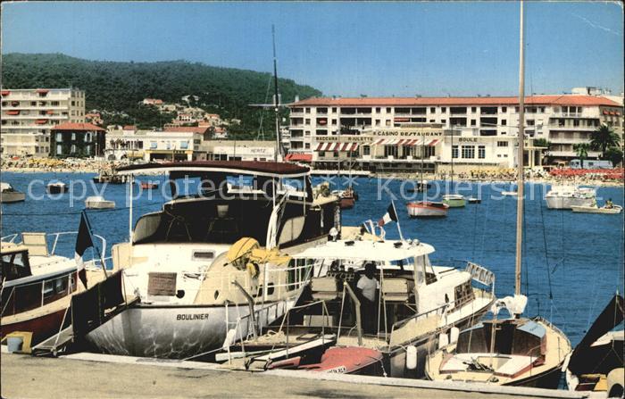 Sainte Maxime sur Mer Var Le Port et le Casino Bateaux