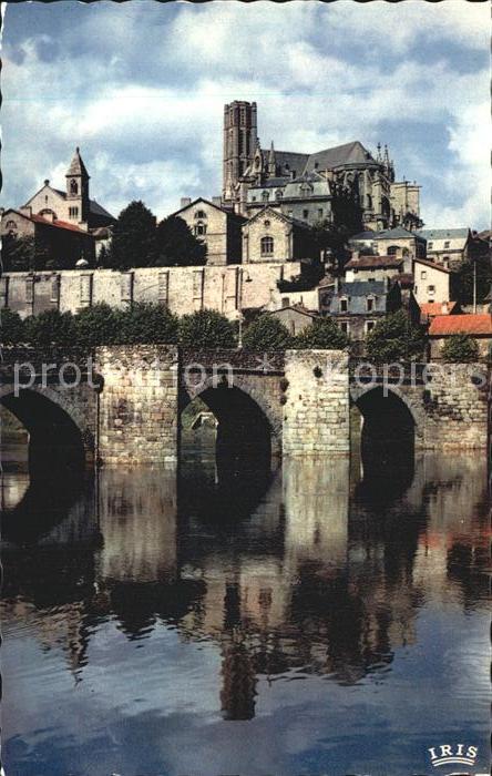 Limoges Haute Vienne Abbesaille Pont Saint Etienne XIII siec