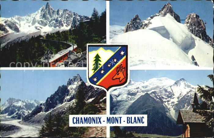 Chamonix Chemin de fer du Montenvers Aiguille du Dru Teleferique Aiguille du Mid