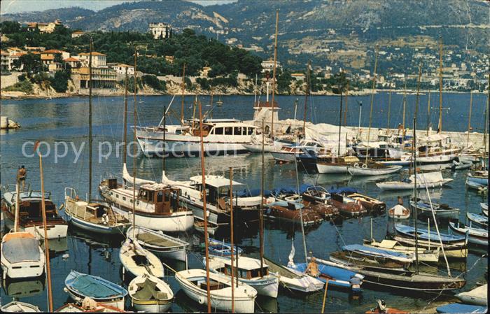 Saint-Jean-Cap-Ferrat Port et yachts Yachthafen Cote d_Azur