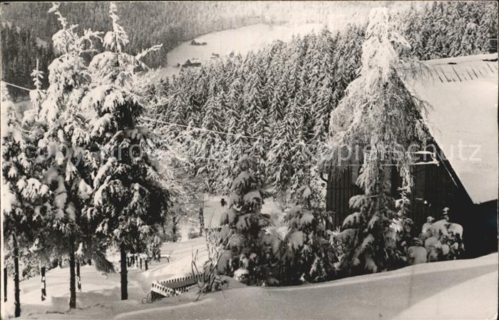 Nossen Winterpanorama Weihnachtskarte