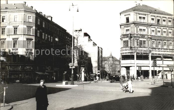 Chemnitz Innenstadt Strassenpartie