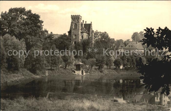 Ronneburg Thueringen Teich Schloss