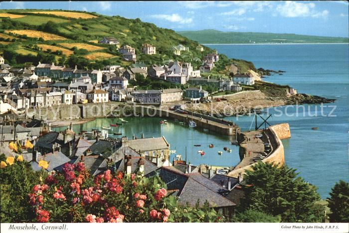 Mousehole Harbour Coast Hafen Kueste
