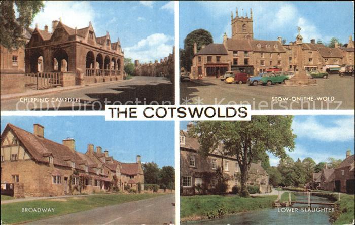 Cotswolds Chipping Campden Stow on the Wold Lower Slaughter Broadway