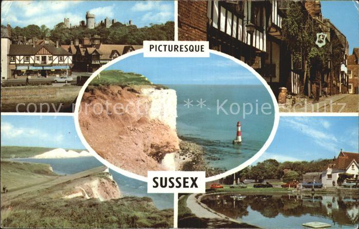 Sussex Arundel Rye Beachy Head The Seven Sisters Rottingdean