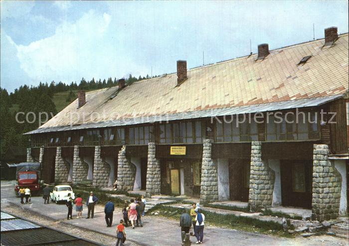 Jeseniky Kursovni chata Upati Pradeda Baude am Praded