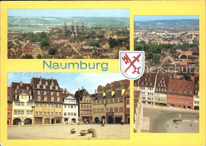 Naumburg Saale Teilansichten Wilhelm Pieck Platz