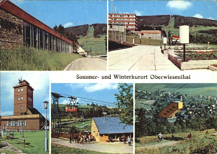 Oberwiesenthal Erzgebirge Hallenschwimmbad Erholungsheim IG Wismut Fichtelberg W