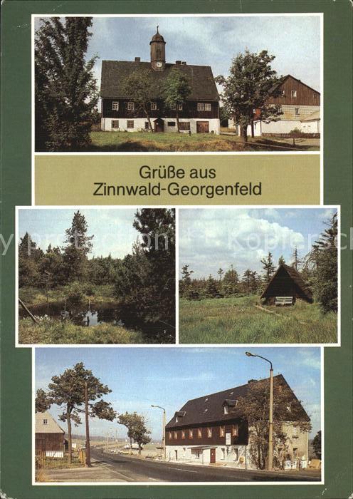 Zinnwald-Georgenfeld Denkmal Huthaus Naturschutzgebiet Hochmoor HO Gaststaette G