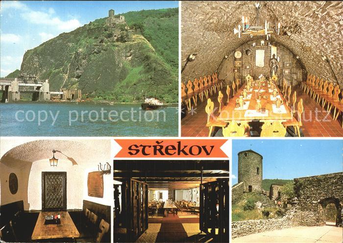 Usti nad Labem Strekov Hrad Burg Schreckenstein Restaurant