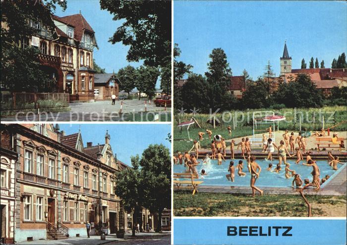 Beelitz Mark Einkaufszentrum HO Gaststaette Stadtbad