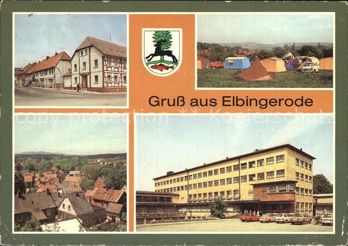 Elbingerode Harz Rathaus Zeltplatz Diakonissenmutterhaus Neuvandsburg