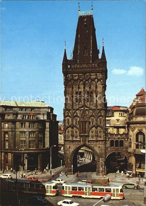 Praha Prahy Prague Prasna brana Pulverturm