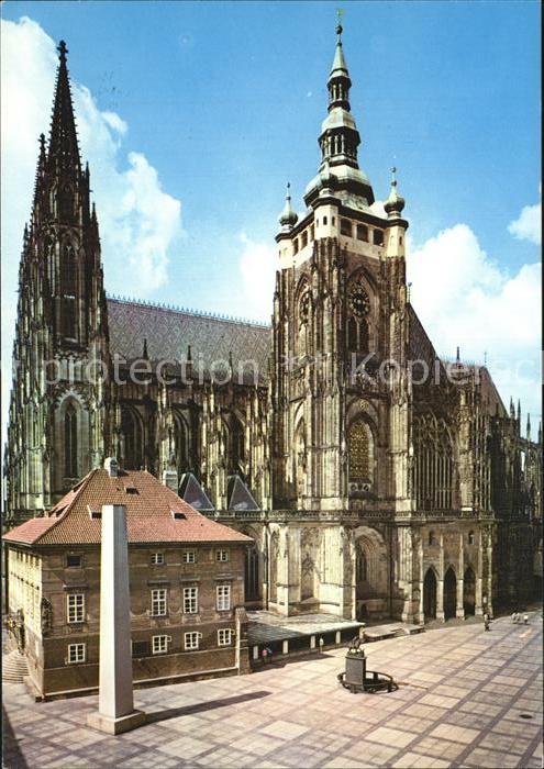 Praha Prahy Prague Chram sv Vita St Veitsdom