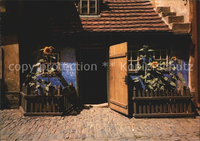 Praha Prahy Prague Zlata ulicka Goldene Gaesschen