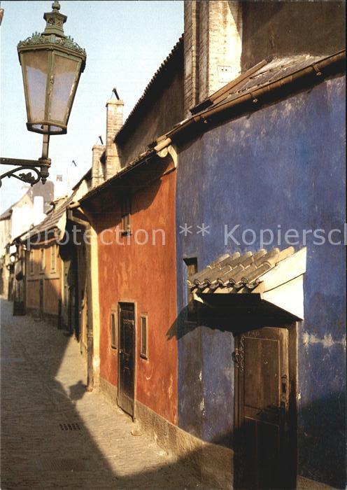 Praha Prahy Prague Zlata ulicka Goldene Gaesschen