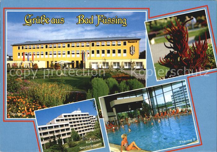 Bad Fuessing Thermalbad Kurklinik Therme Pflanze